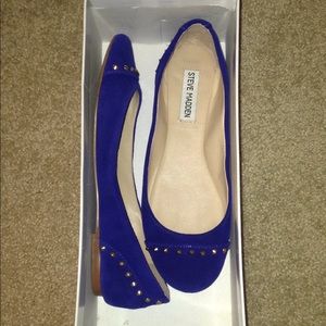 💙 Steve Madden suede flats